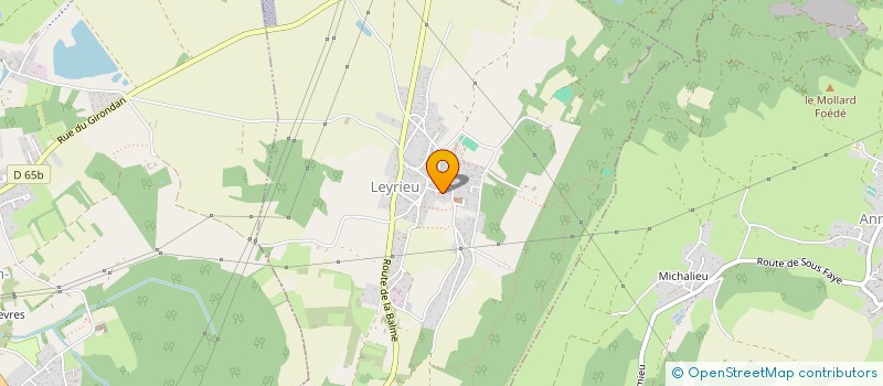 localisation de l'entreprise CHRYSALEX HOLDING  LEYRIEU