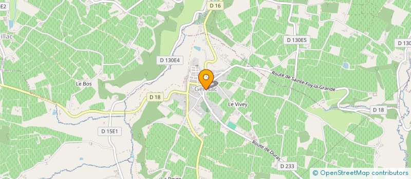 localisation de l'entreprise CHRYSALID.ETC  GENSAC