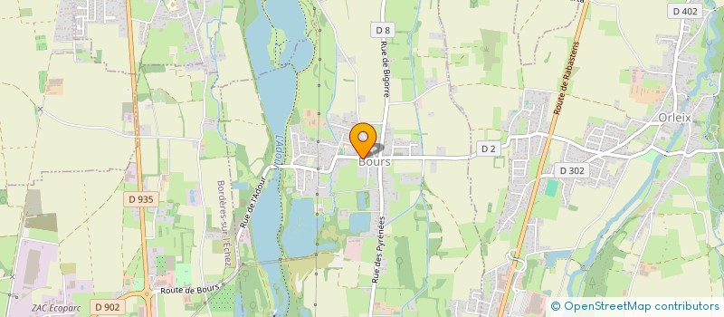 localisation de l'entreprise CHRYSALIDE  BOURS