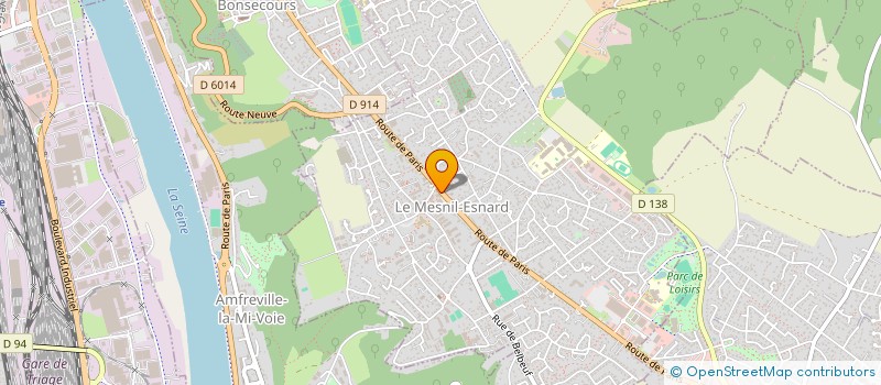 localisation de l'entreprise CHRYSALIDE à LE MESNIL-ESNARD