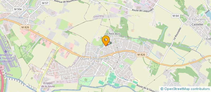 localisation de l'entreprise CHRYSALIDE  QUINT-FONSEGRIVES