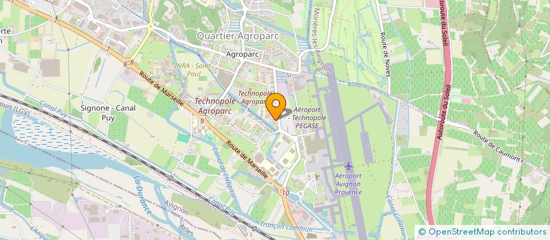 localisation de l'entreprise CHRYSALIDE à AVIGNON