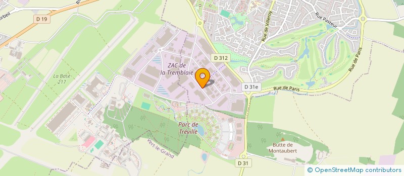localisation de l'entreprise CHRYSALIDE à BONDOUFLE