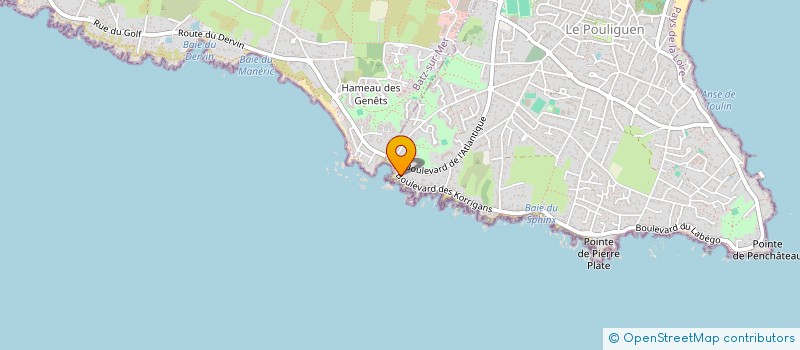 localisation de l'entreprise CHRYSALIDE  LE POULIGUEN