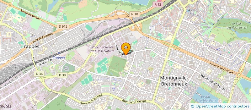 localisation de l'entreprise CHRYSALIDE à MONTIGNY-LE-BRETONNEUX
