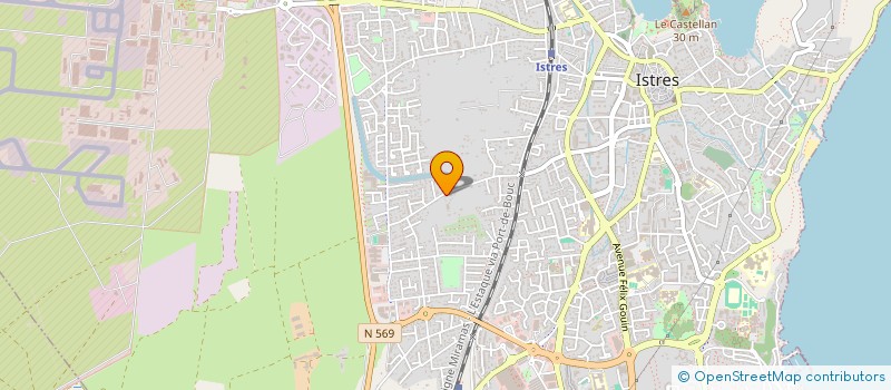 localisation de l'entreprise CHRYSALIDE  ISTRES