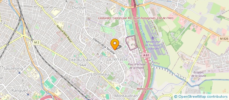 localisation de l'entreprise CHRYSALIDE à TOULOUSE