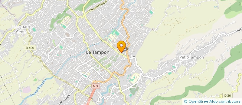 localisation de l'entreprise CHRYSALIDE à LE TAMPON