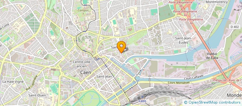 localisation de l'entreprise CHRYSALIDE à CAEN