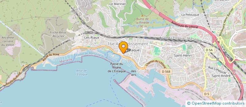 localisation de l'entreprise CHRYSALIDE à MARSEILLE