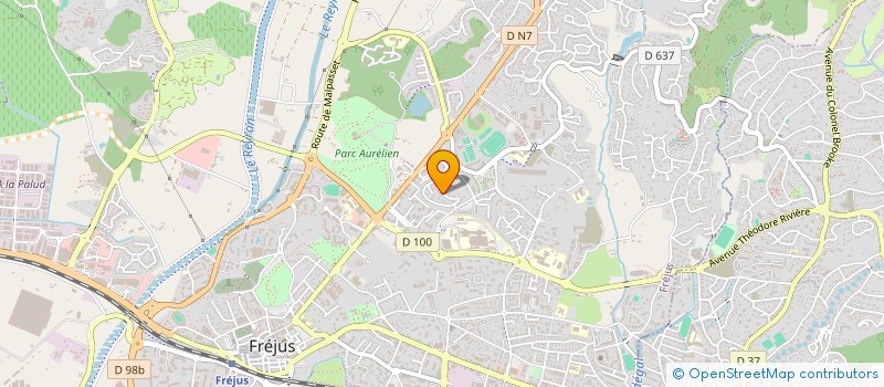 localisation de l'entreprise CHRYSALIDE 83 à FREJUS