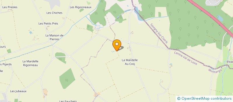 localisation de l'entreprise CHRYSALIDE à COURTENAY