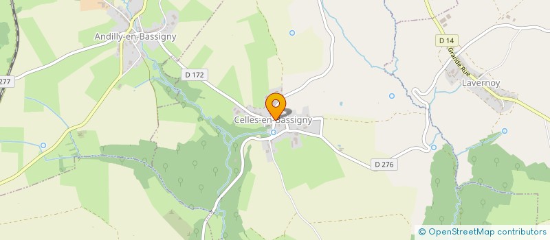 localisation de l'entreprise CHRYSALIDE à CELLES-EN-BASSIGNY
