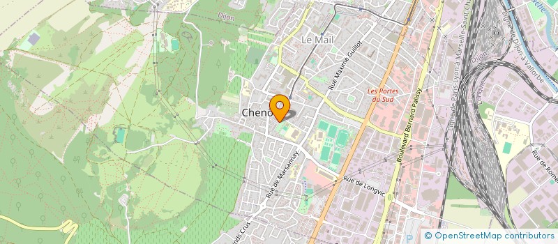 localisation de l'entreprise CHRYSALIDE ACTIONS JEUNES à CHENOVE