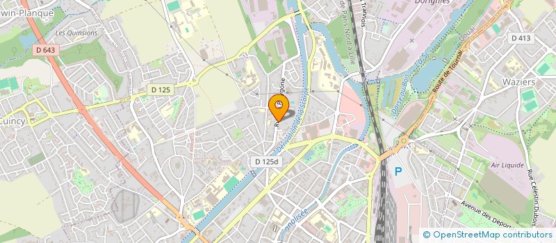 localisation de l'entreprise CHRYSALIDE - ASSOCIATION DE FIBROMYALGIQUES DU DOUAISIS à DOUAI