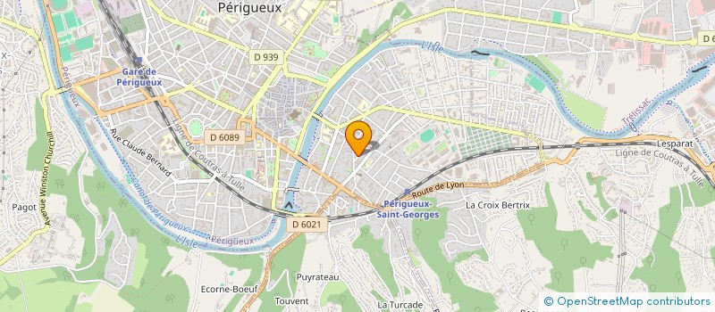 localisation de l'entreprise CHRYSALIDE LE CAFE DES ENFANTS à PERIGUEUX