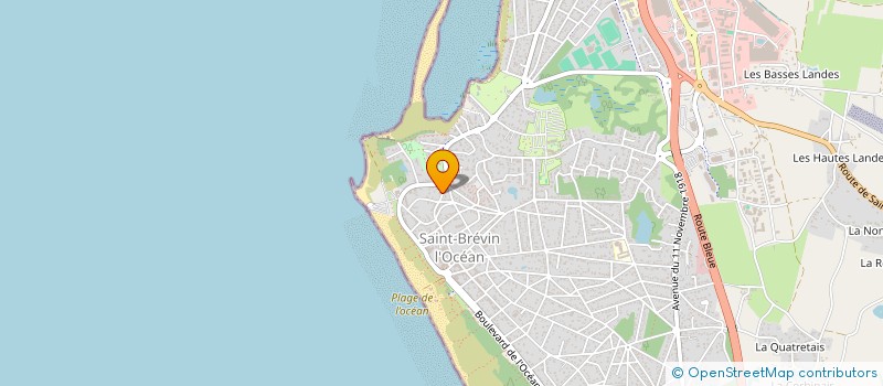 localisation de l'entreprise CHRYSALIDE SOFTWARE à SAINT-BREVIN-LES-PINS
