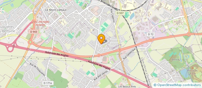 localisation de l'entreprise CHRYSALIDES  VERQUIN