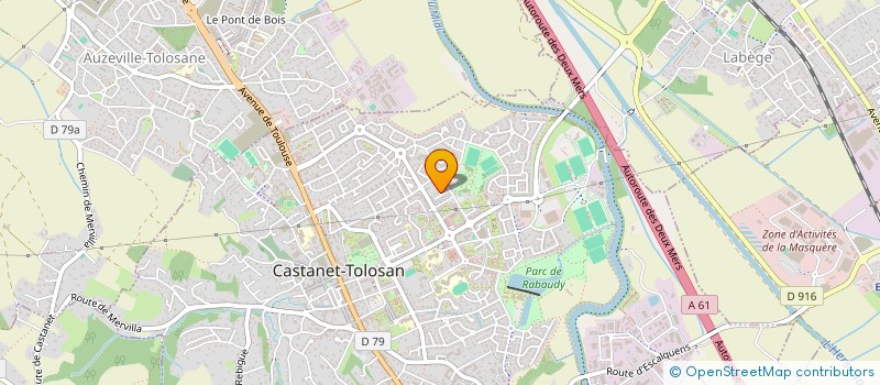 localisation de l'entreprise CHRYSALIIDE SOLUTIONS à CASTANET-TOLOSAN