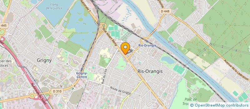 localisation de l'entreprise CHRYSALIS à RIS-ORANGIS
