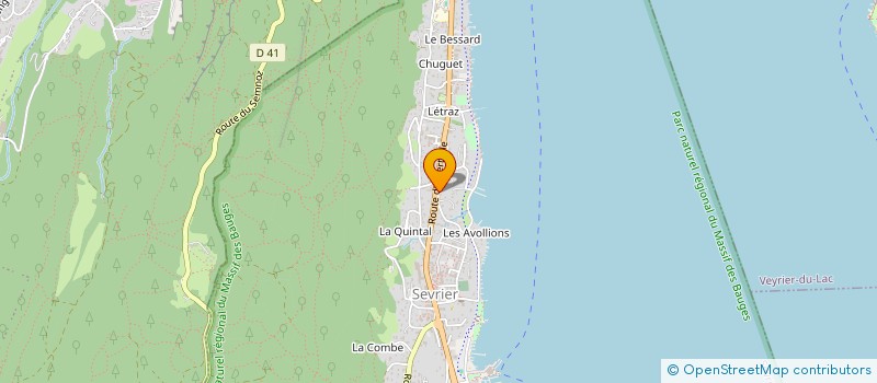 localisation de l'entreprise CHRYSALIS  SEVRIER