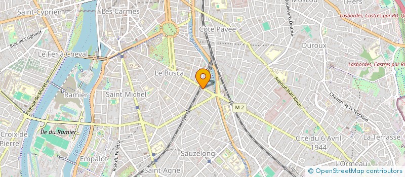localisation de l'entreprise CHRYSALIS BEAUTE à TOULOUSE