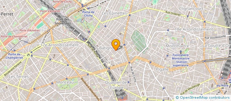 localisation de l'entreprise CHRYSALIS/ CHRYSALIDE  PARIS