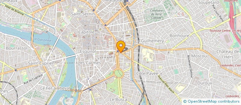 localisation de l'entreprise CHRYSALIS FUNERAIRE à TOULOUSE