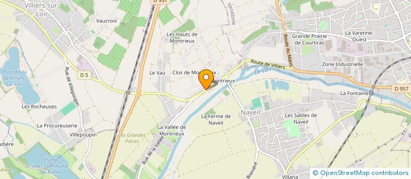localisation de l'entreprise CHRYSALYS INSTITUT AF à NAVEIL