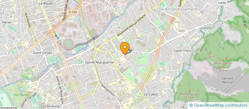 localisation de l'entreprise CHRYSBER RENOV à MARSEILLE