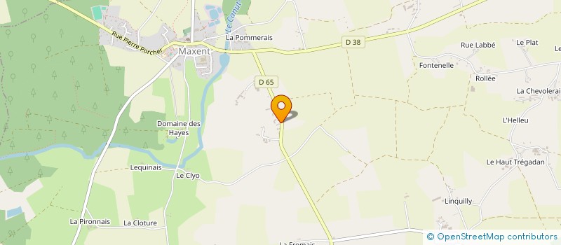 localisation de l'entreprise CHRYSLEA  MAXENT