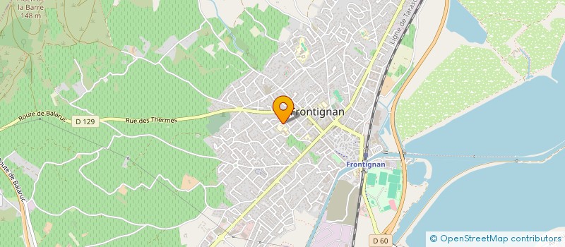 localisation de l'entreprise CHRYSOBULLE à FRONTIGNAN