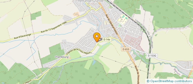 localisation de l'entreprise CHRYSOPEE IMMOBILIER  HETTANGE-GRANDE