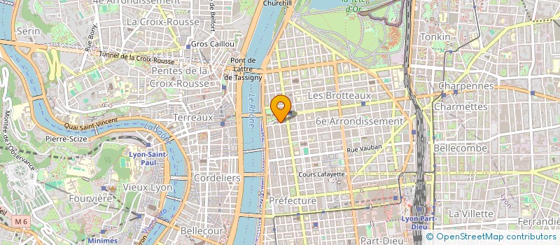 localisation de l'entreprise CHRYSORRHOAS  LYON