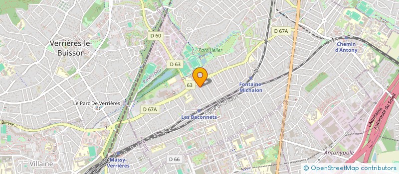 localisation de l'entreprise CHRYSTALYST à ANTONY