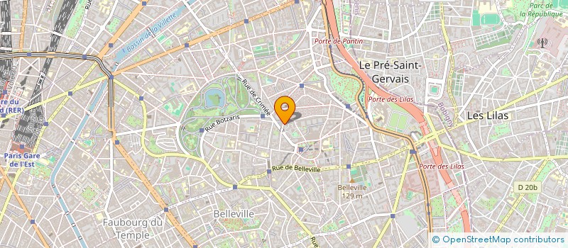 localisation de l'entreprise CHRYSTELLE CARROY EDITIONS  PARIS