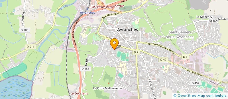 localisation de l'entreprise CHRYSTYKATH'S à AVRANCHES