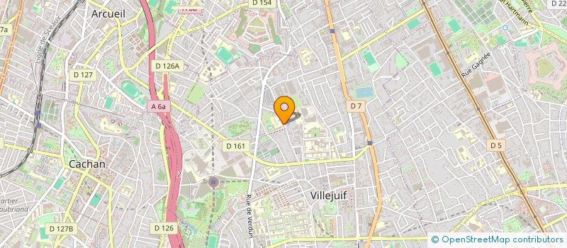 localisation de l'entreprise CHRYZALEAD à VILLEJUIF