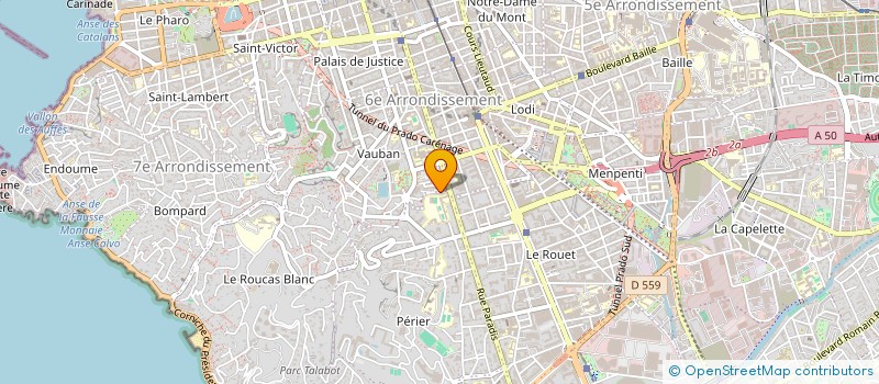 localisation de l'entreprise CHSDC INDIVISION à MARSEILLE