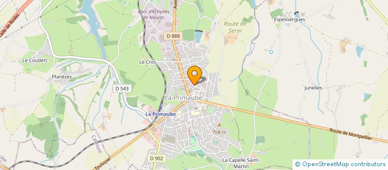 localisation de l'entreprise CHT2  FLAVIN