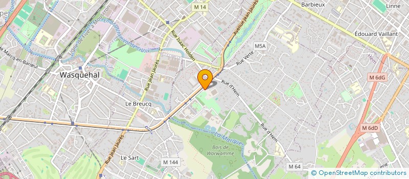 localisation de l'entreprise CHTI 7 à CROIX