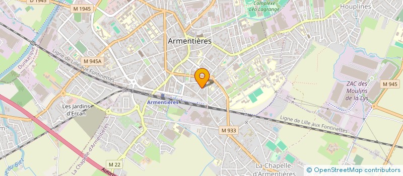 localisation de l'entreprise CHTI ASSET ONE  ARMENTIERES