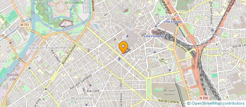 localisation de l'entreprise CHTI BAO GOMBERT à LILLE