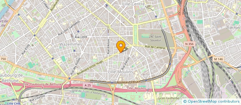 localisation de l'entreprise CHTI BOULOI à LILLE