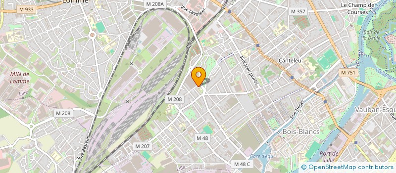localisation de l'entreprise CHTI FOOD COMPAGNIE à LILLE