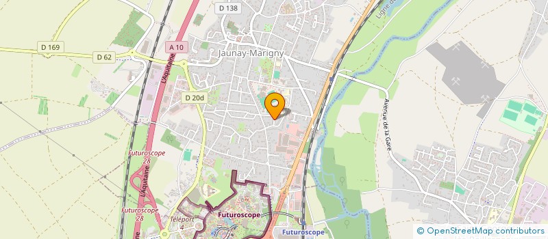 localisation de l'entreprise CHTI-LOGEMENT  JAUNAY-MARIGNY