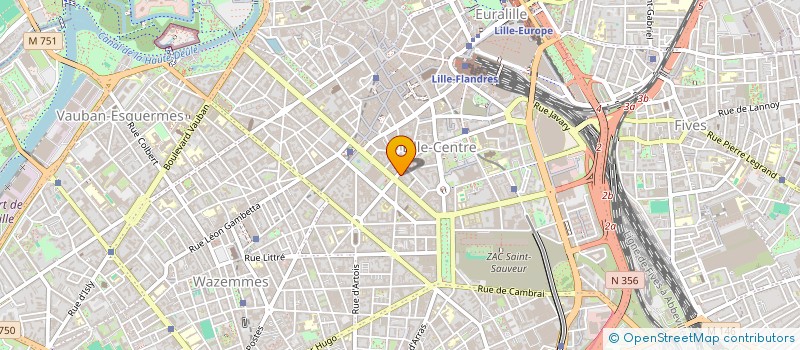 localisation de l'entreprise CHTI'LUDO à LILLE