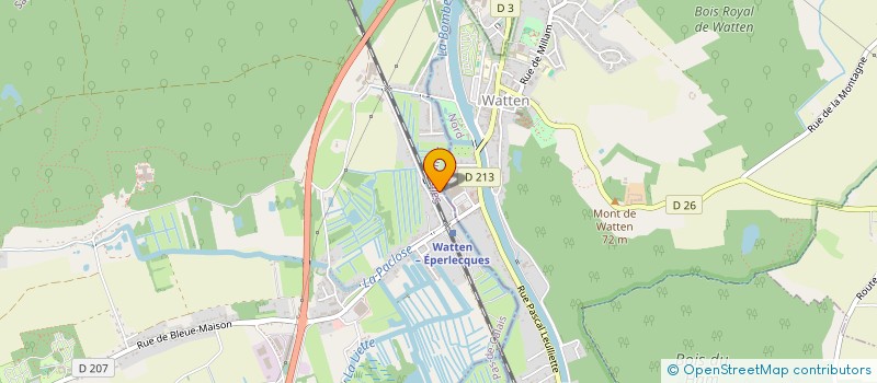 localisation de l'entreprise CHTI MIEL  EPERLECQUES