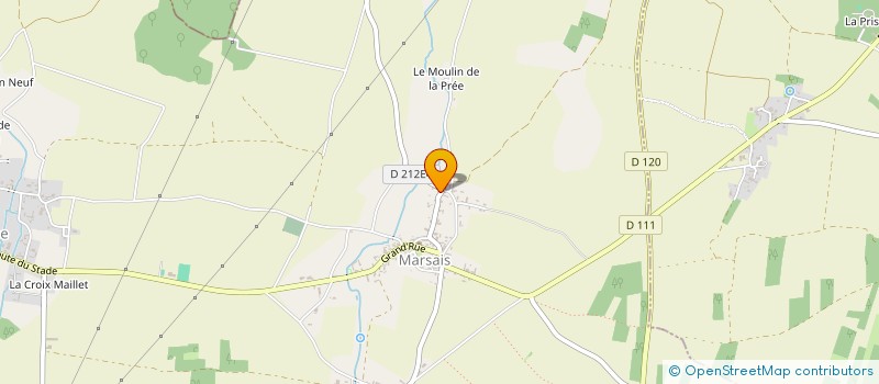 localisation de l'entreprise CHTI OLIVIER 2  MARSAIS