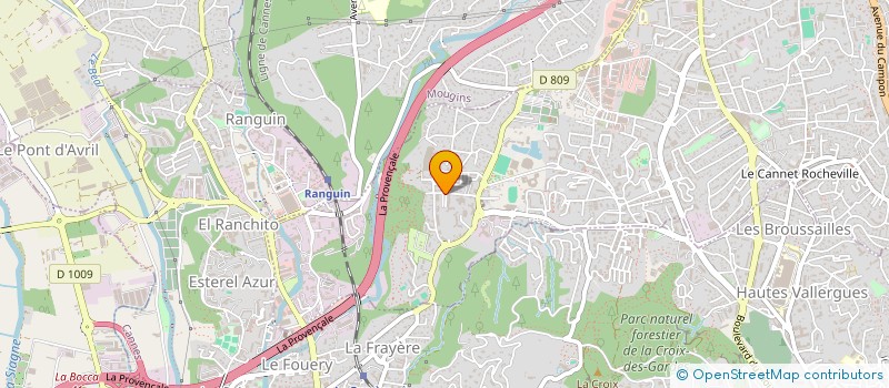 localisation de l'entreprise CHTI PETANK DU DRAGON à LE CANNET